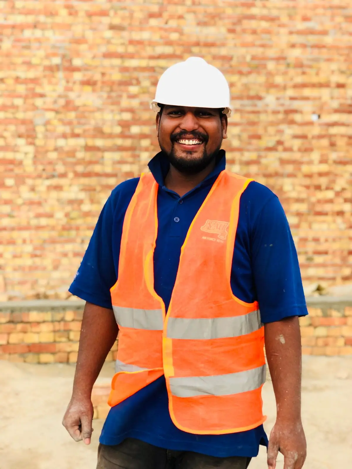 Friendly plumbing technician